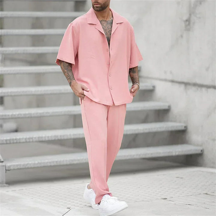 Levoire | Costume Deux Pièces Pour Hommes Rosa