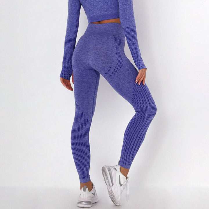 Levoire | Pantalon de Jogging avec Effet Push-Up et Taille Haute pour Femmes Lila