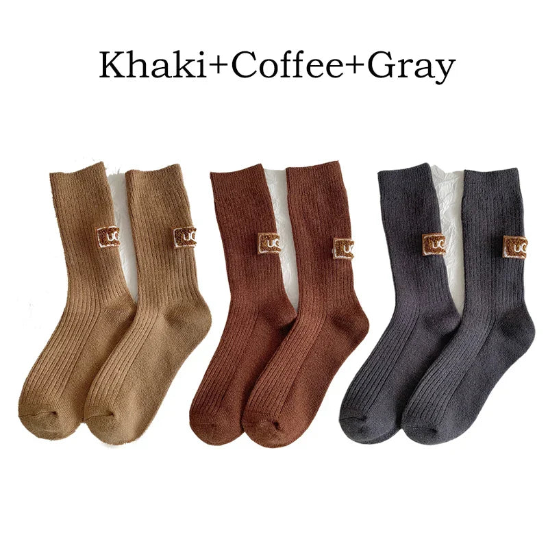 Levoire | De 3 Chaussettes En Laine Femme Hiver Et Confort 9102-Tel qu'il apparaît