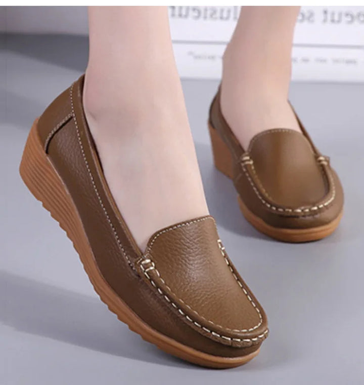Levoire | Pantoufles En Cuir Pour Femmes