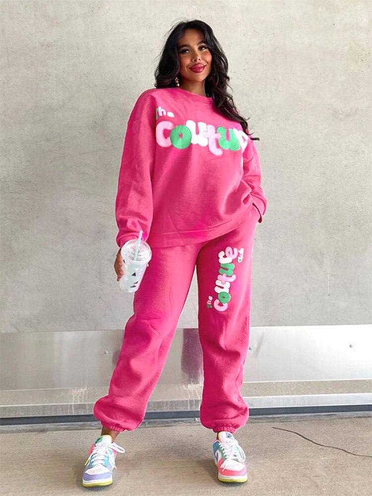 Levoire | Ensemble De Pantalons De Sport Sportif, Confortable Et Détendant Rosa