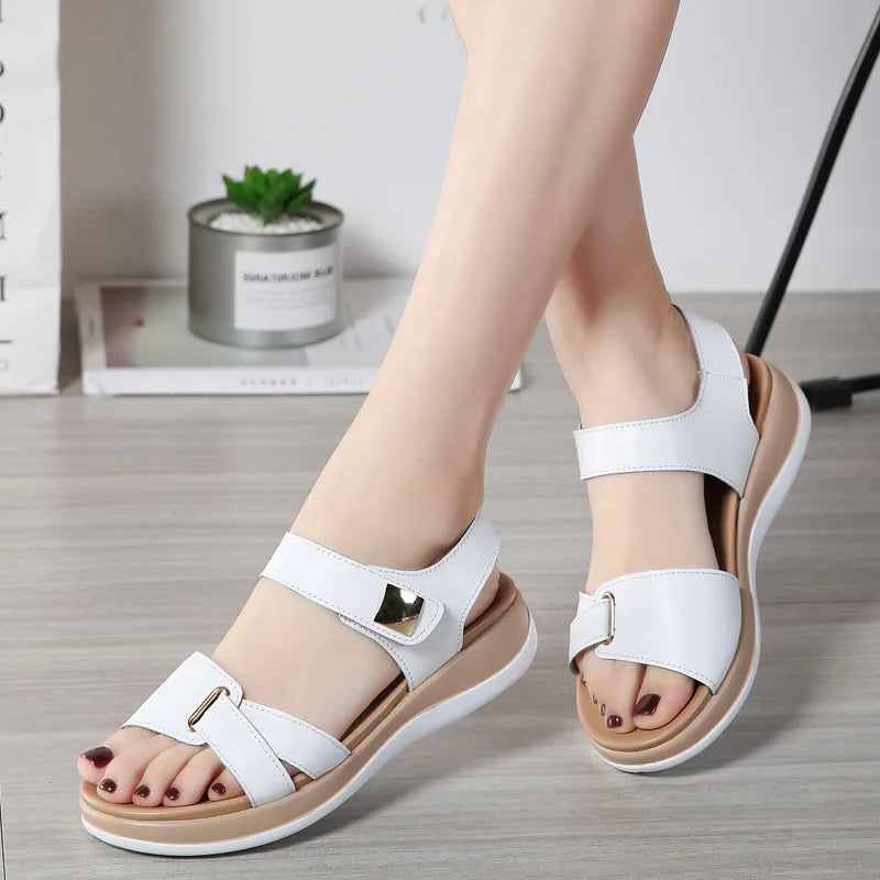 Levoire | Sandale Super Confortable Blanc