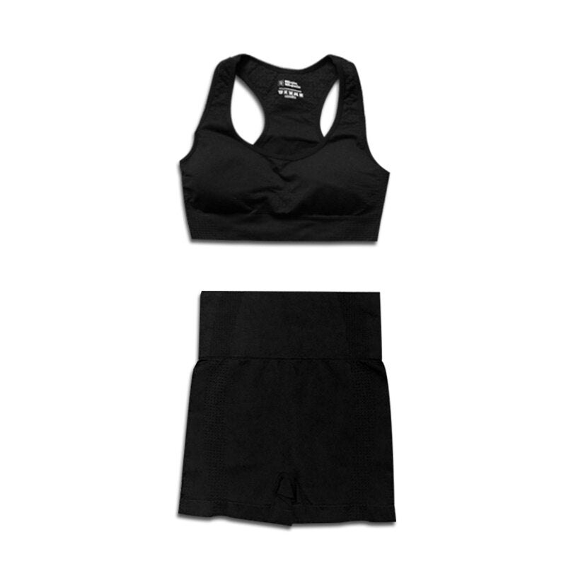 Levoire | Ensemble De Sport Avec Soutien-Gorge De Sport Noir