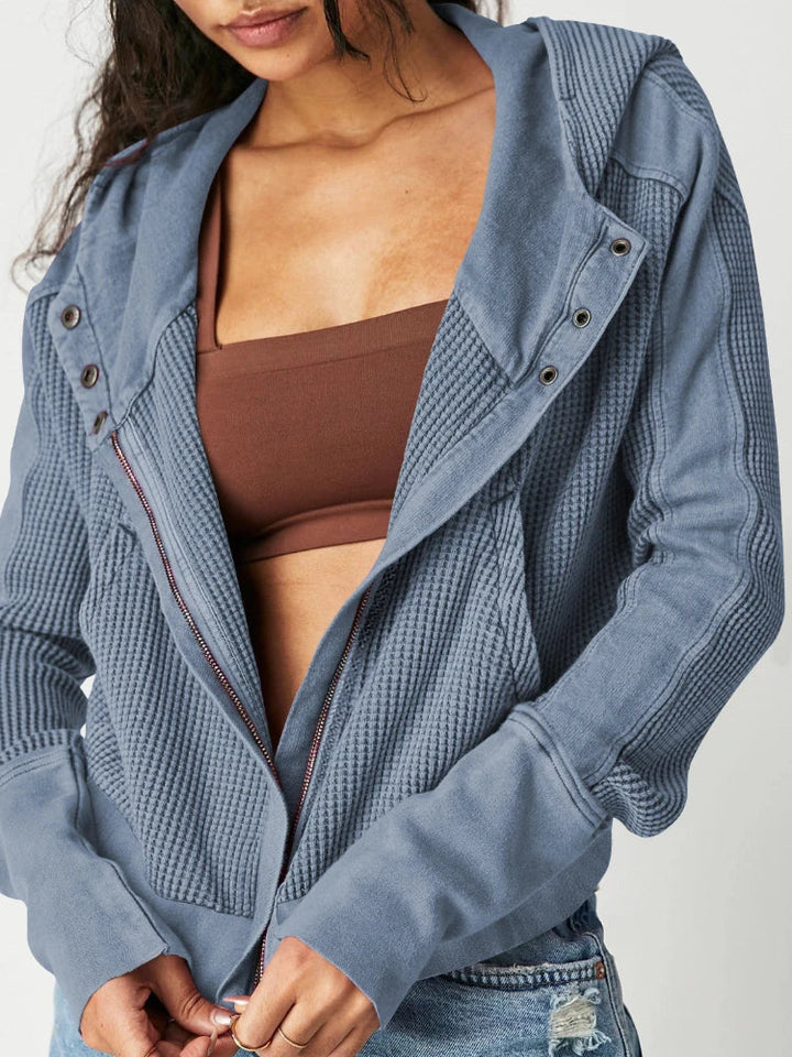 Levoire | Chauffant Hoodie Fr Femmes Bleu