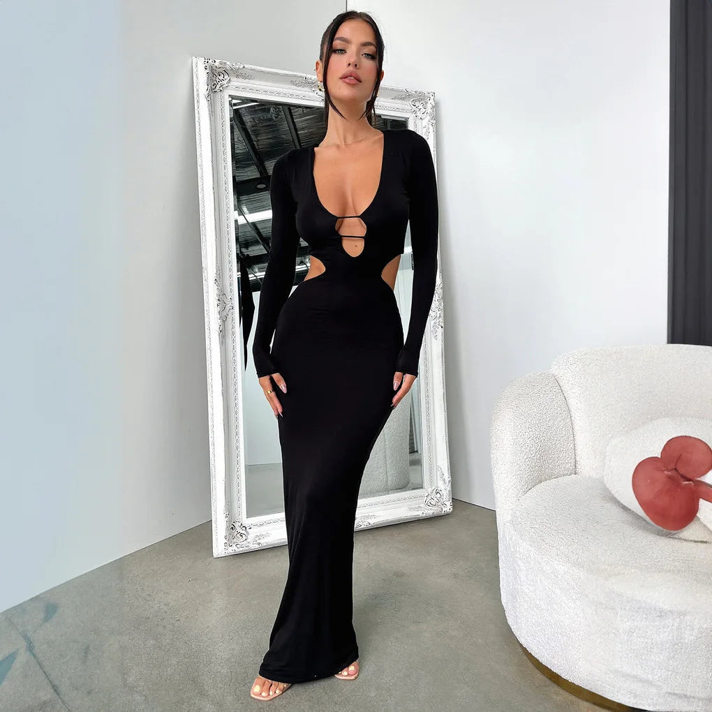 Levoire | Ouvert V-Top Dos Longue Robes