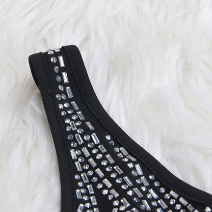 Levoire | Robe Maxi V En Cristal Dyp