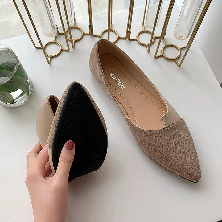 Levoire | Slip On Respirant Femmes Appartement Ballet Chaussures