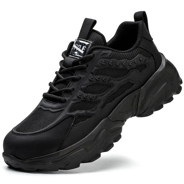 Levoire | Chaussures De Sécurité À Bout En Acier Sécurité Et Style Noir