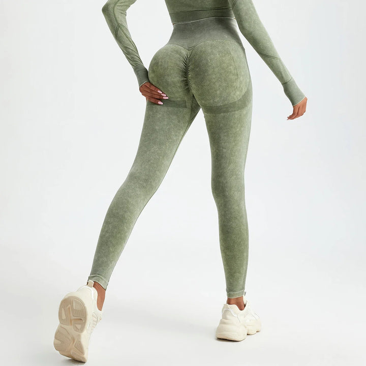 Levoire | Leggings Push Up À Taille Haute Vert