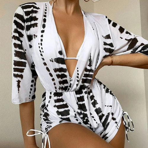 Levoire | Ensemble De Plage Combinaison Et Bikini Pour La Journée D'Été