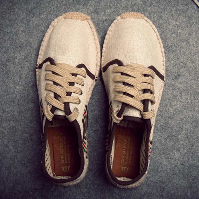 Levoire | Espadrilles Légères Pour Hommes Beige