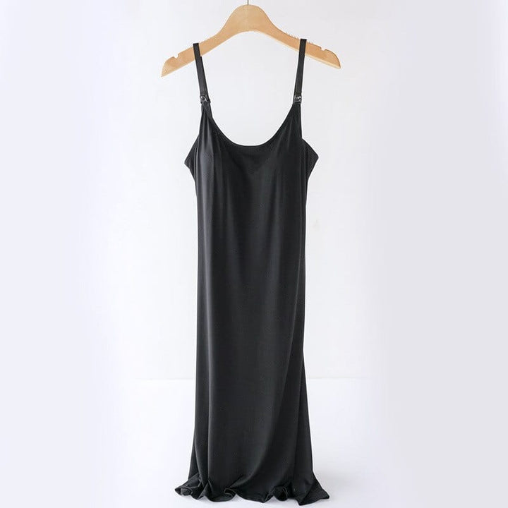 Levoire | Robe De Nuit De Grossesse Noir