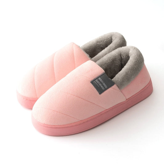 Levoire | Chausson En Fourrure Chaud Confortable Rose 36-37