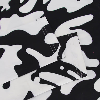 Levoire | Imprimé De Feuille Robe Maxi À Manches Longues Col O