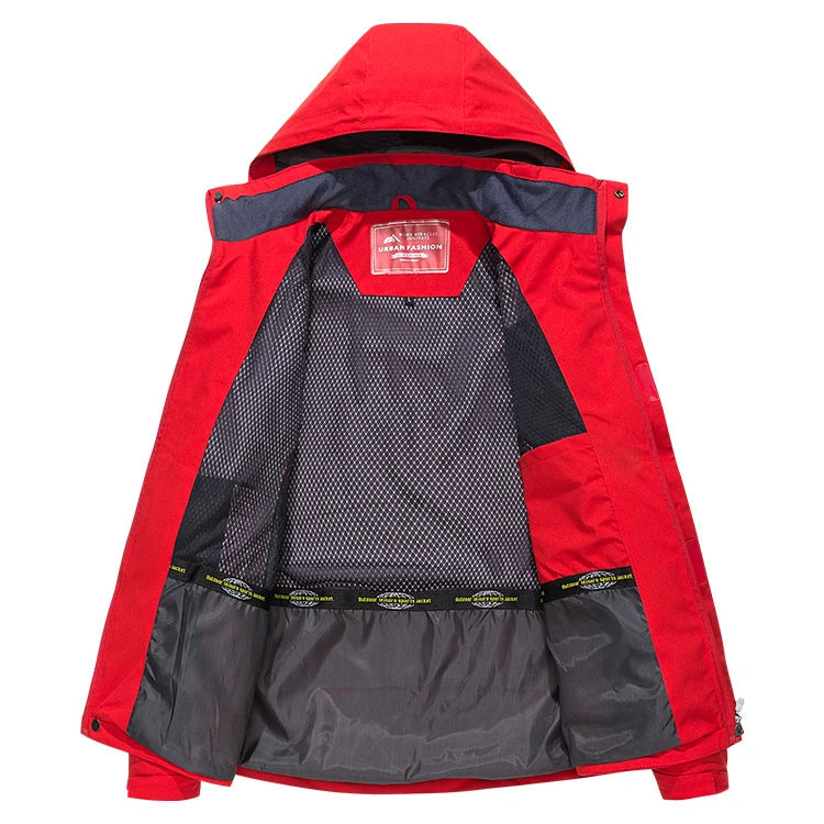 Levoire | Veste De Randonnée Imperméable À Manches Longues Avec Capuche