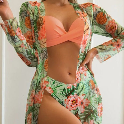 Levoire | Deux Pièces Maillot De Bain Et Kimono De Plage 18