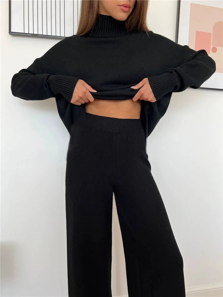 Levoire | Ensemble 2 Pièces Pour Femmes Noir