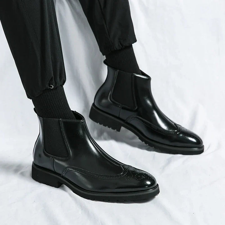 Levoire | Albertinelli Bottes Chelsea en Cuir