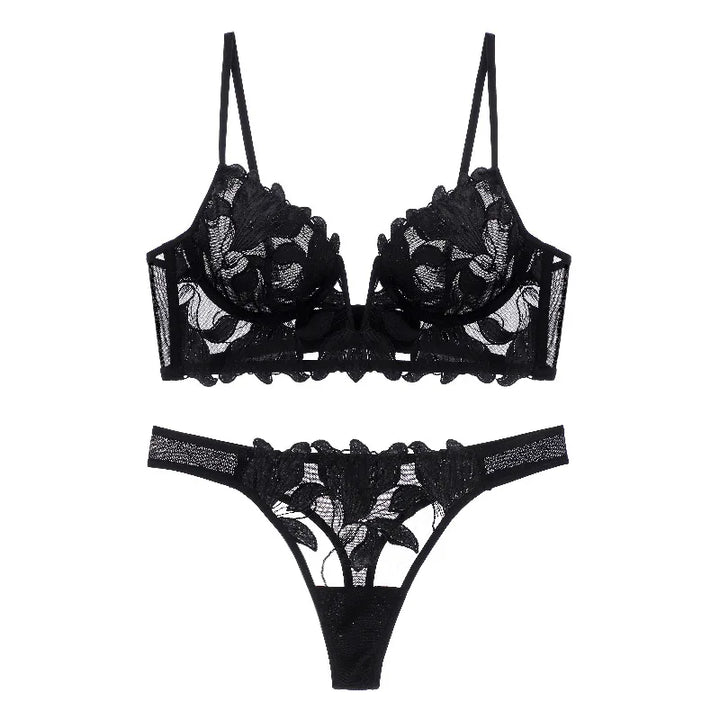 Levoire | Lingerie Séduisante Élégance Femme 2 pièces - Noir