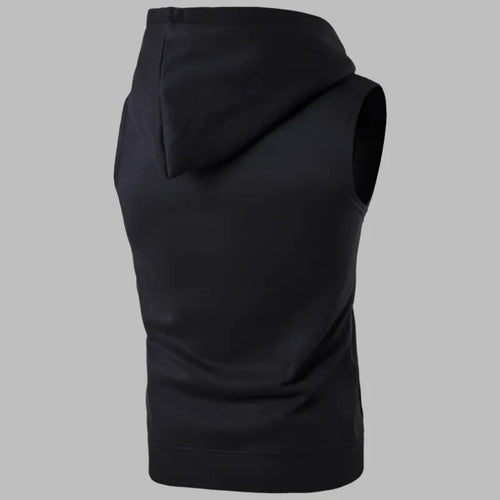 Levoire | Pull Sans Manches Pour Hommes Avec Zip Et Capuche