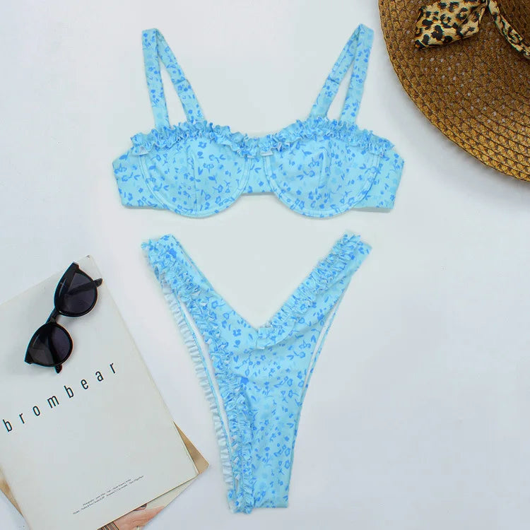 Levoire | Joli bikini froncé