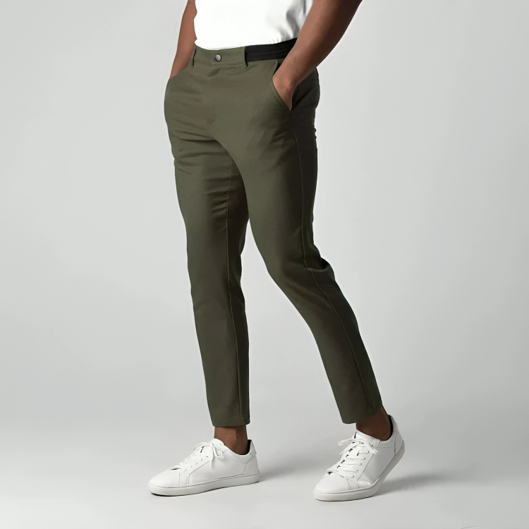 Levoire | Pantalon Extensible Vert