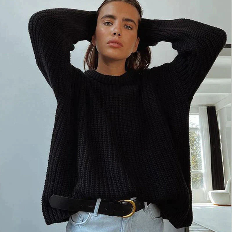 Levoire | Pull En Tricot Pull En Tricot Noir