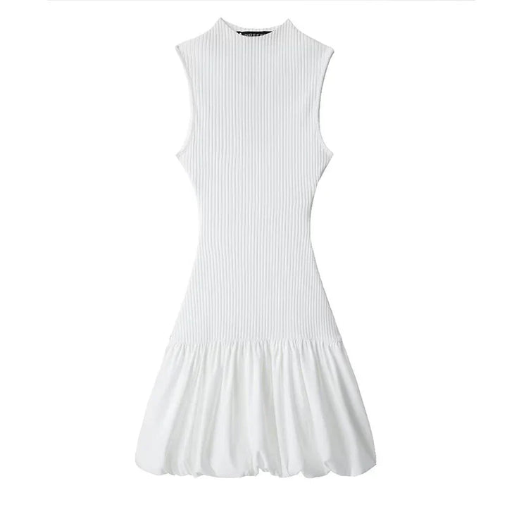 Levoire | Élégant Robe Mini Sexy Dos Nu Tricotée