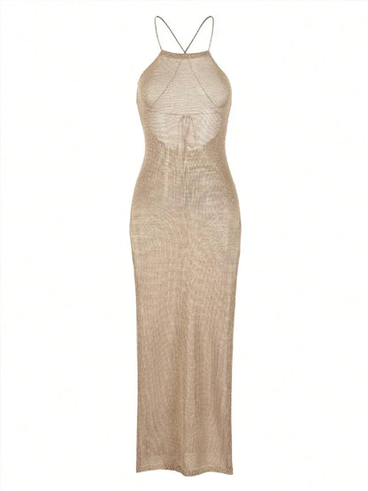 Levoire | Robes Maxi Sans Manches Au Crochet