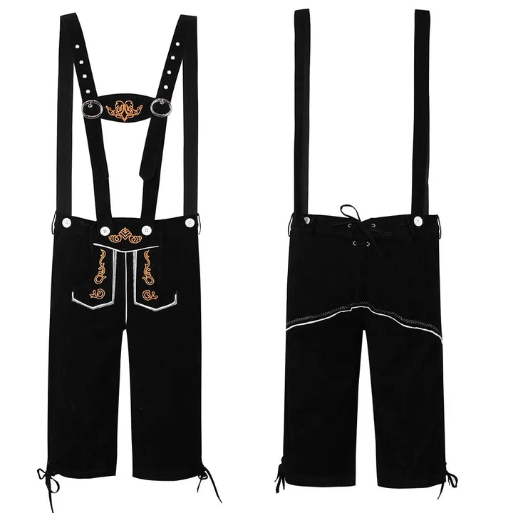 Levoire | Lederhosen Oktoberfest Vêtement Pour Hommes Noir