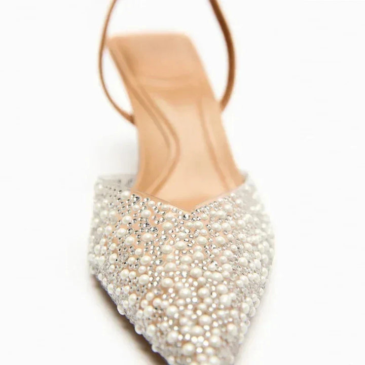 Levoire | Escarpins Transparents À Strass Pour Femmes
