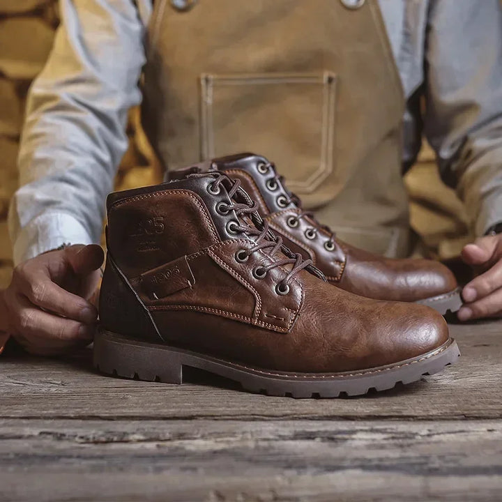 Levoire | Botte Britannique Élégante Pour Hommes Braun