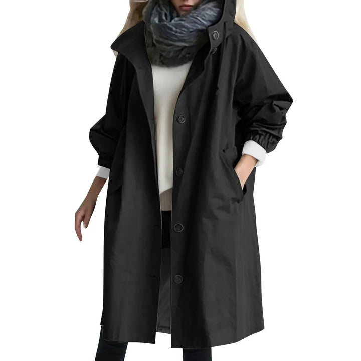 Levoire | Trench-Coat Polyvalent Pour La Transition Noir