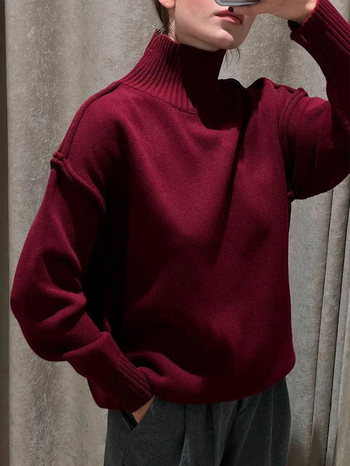 Levoire | Pull À Col Montant Pour Femmes Rot