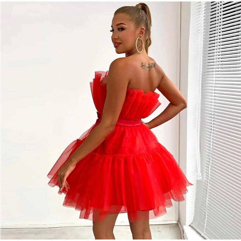 Levoire | Robe En Tulle Robe De Fête Au Design Unique