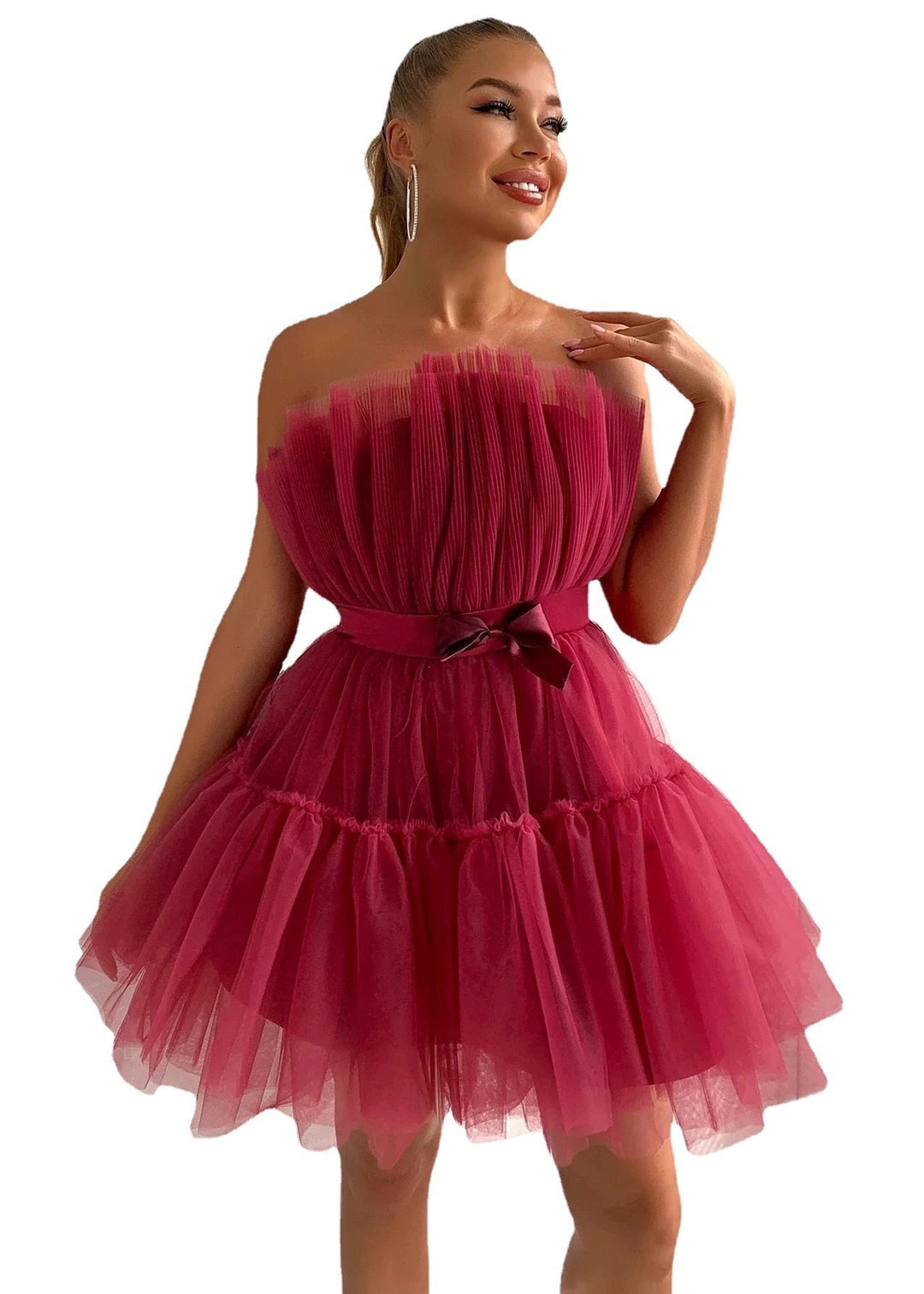 Levoire | Robe Sexy Sans Manches Pour Un Look Féminin Et Séduisant marron