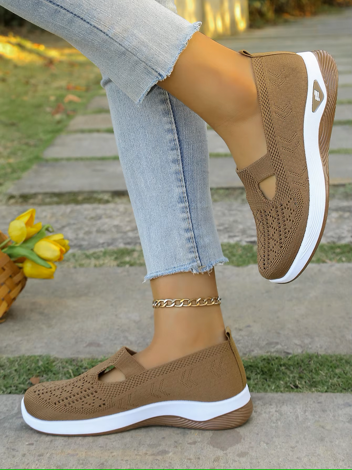 Levoire | Baskets Femme Toutes Saisons Brun