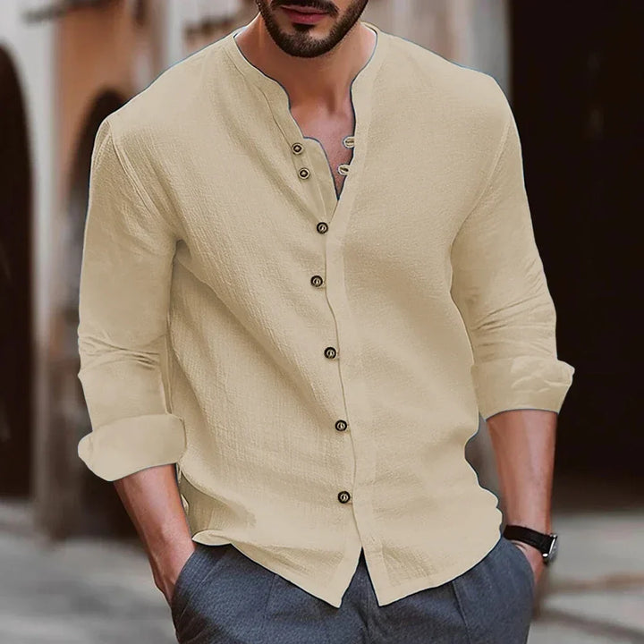 Levoire | Chemise Pour Hommes Moderne Et Confortable À Manches Longues