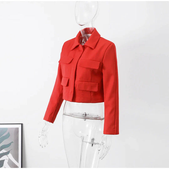 Levoire | Veste Longue À Boutons Et Multiples Poches