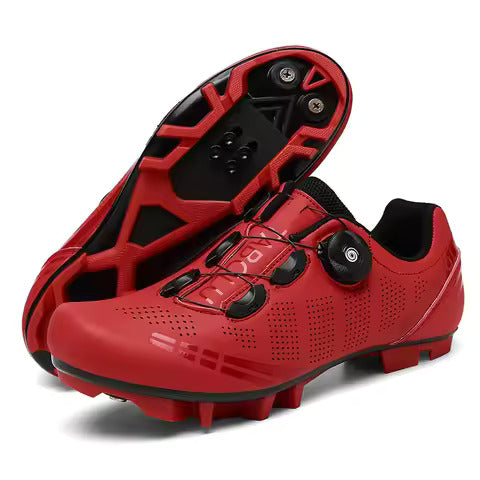 Levoire | Chaussures De Vélo À Semelle Légère Rutsjesikre Avec Soutien De Voûte Plantaire Et Ajustement Réglable Rot