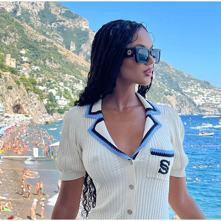 Levoire | Élégante Robe Maxi Tricotée Slim