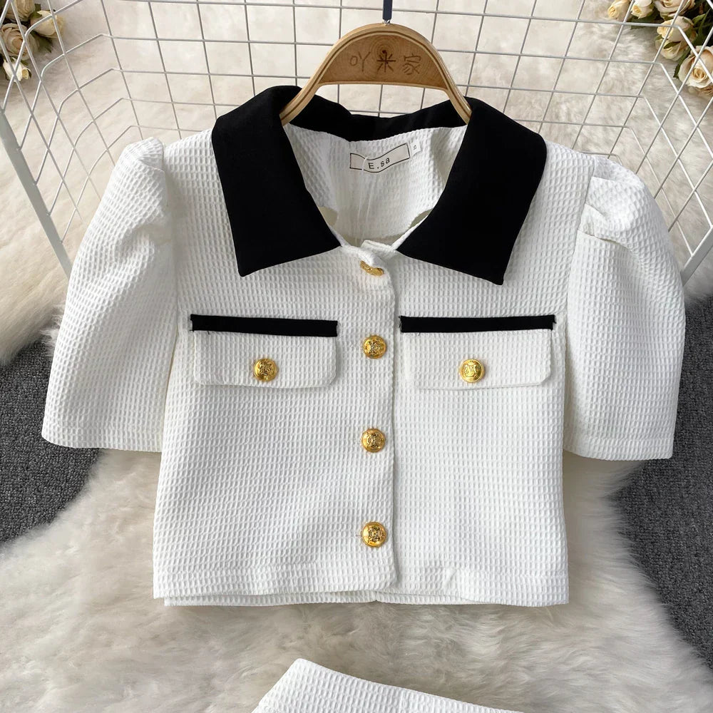 Levoire | Robe À Manches Bouffantes