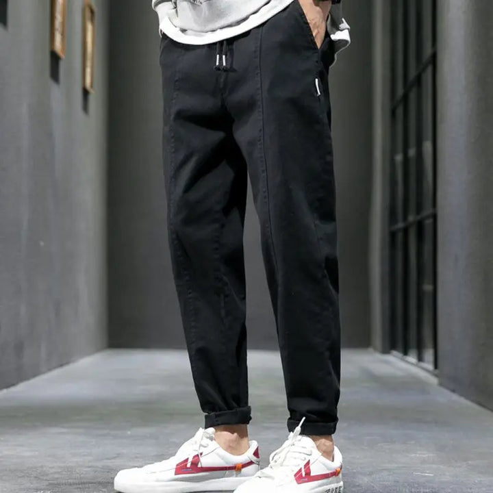Levoire | Easywear Pantalon De Jogging Avec Coupe Slim Noir