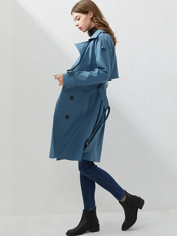 Levoire | Manteau avec boutons et ceinture