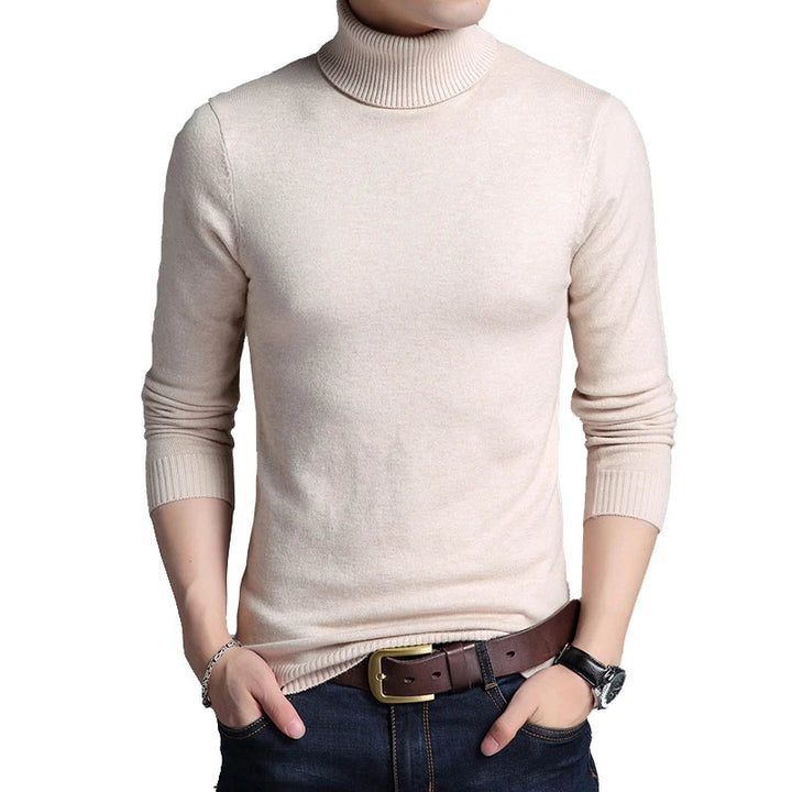 Levoire | Pull En Maille Décontracté Pour Hommes Braun