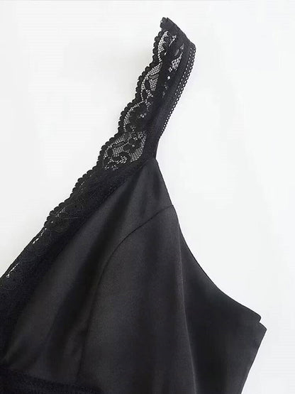 Levoire | Robe Maxi Profonde En V Sans Bretelles