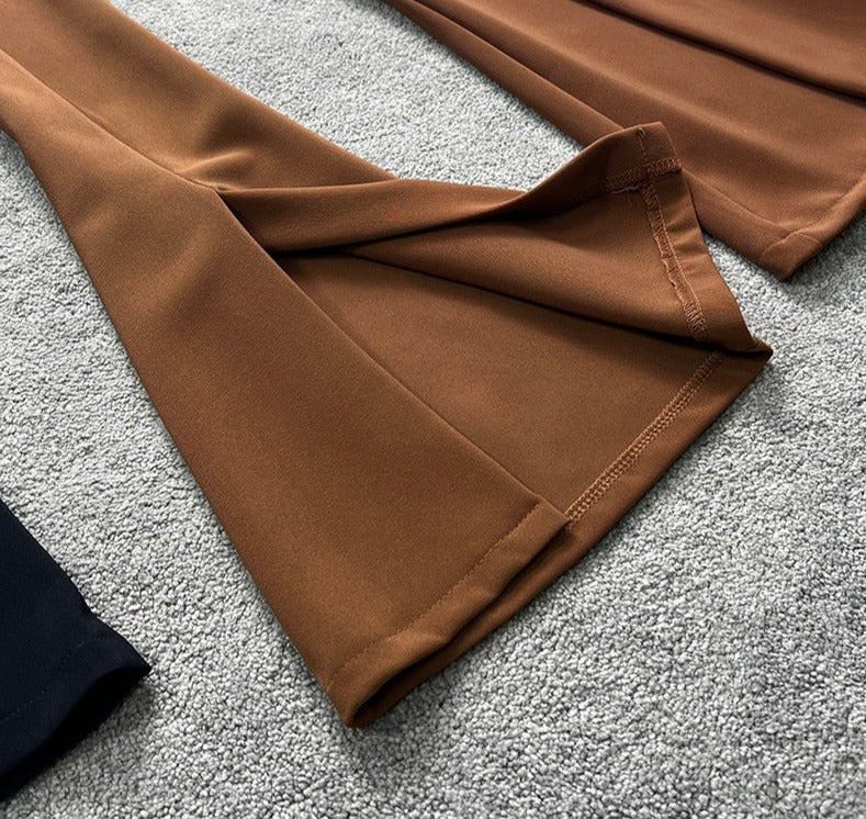 Levoire | Pantalons Évasés Pantalon Élégant Avec Une Belle Coupe