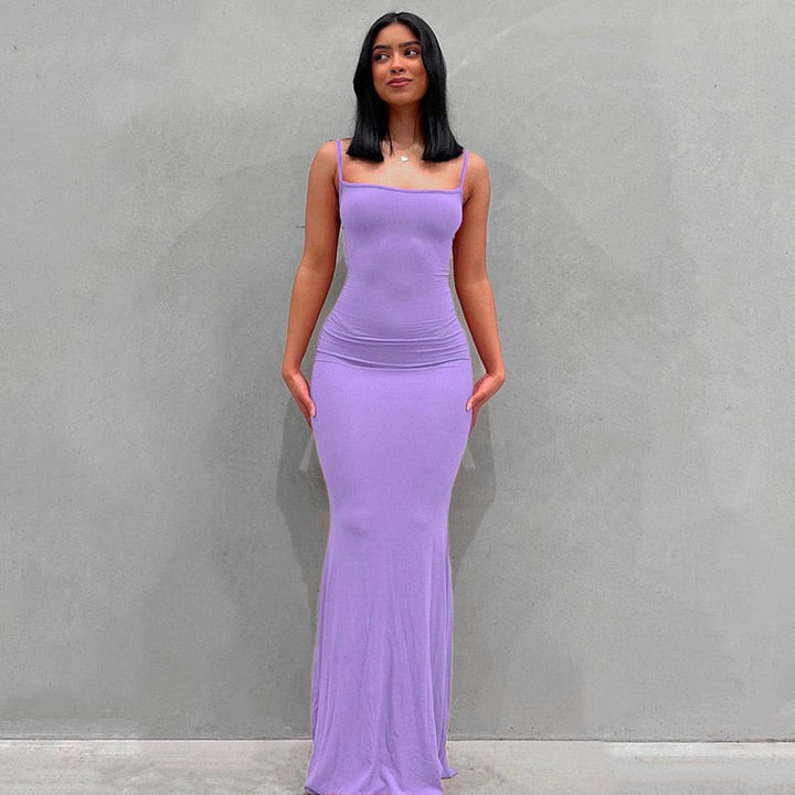 Levoire | Élégante Robe De Soirée Bodycon Confortable Lavande