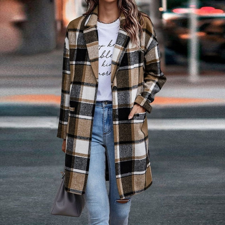 Levoire | Veste À Motifs Pour Femmes Braun
