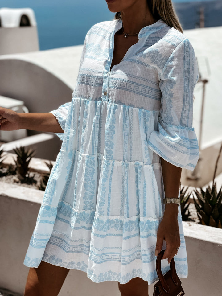 Levoire | Robe Volants Légère Motif Joyeux